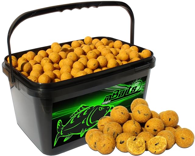 Boilies Angel-Berger Magic Baits en cubo de 4 kg, 20 mm