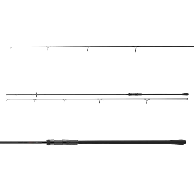 Caña DAIWA Black Widow XT Carp de dos tramos con anilla de talón grande