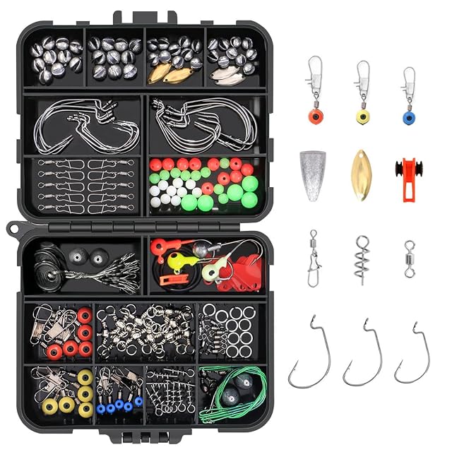 Kit de terminal Vicloon de 191 piezas en acero inoxidable con caja
