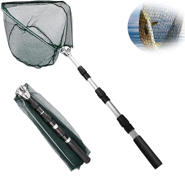 Sacadera telescópica plegable Xndryan de 1,3 m con su mango