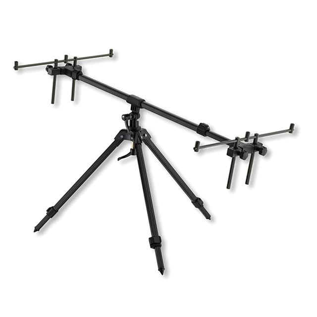 Rod pod trípode Cormoran Pro Carp Gun Pod de aluminio