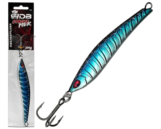 Pilker Wild Devil Baits Strike arenque azul, 100 g