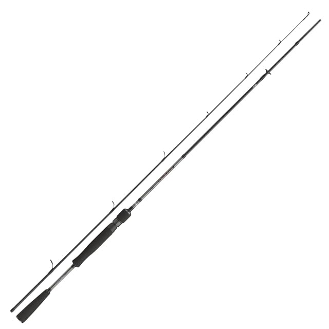 Caña de lanzado DAIWA Fuego Predator Spin de dos tramos con empuñadura de corcho y EVA