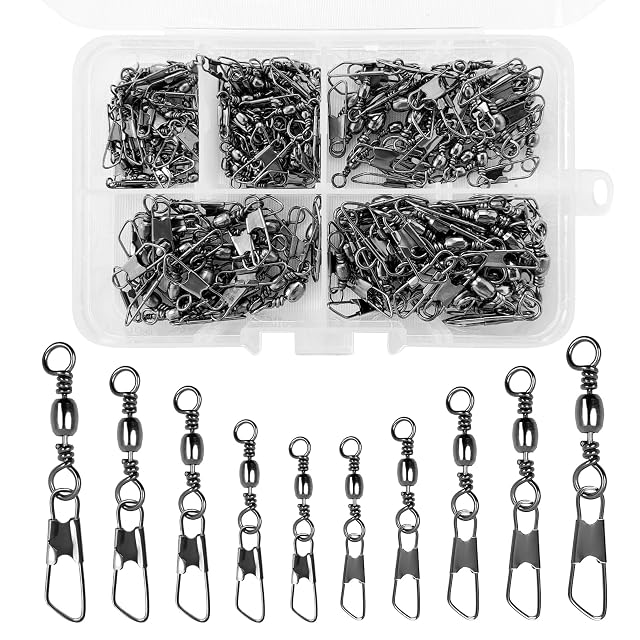 Juego de 150 emerillones con rodamiento de bolas ZWQLZG con caja de compartimentos